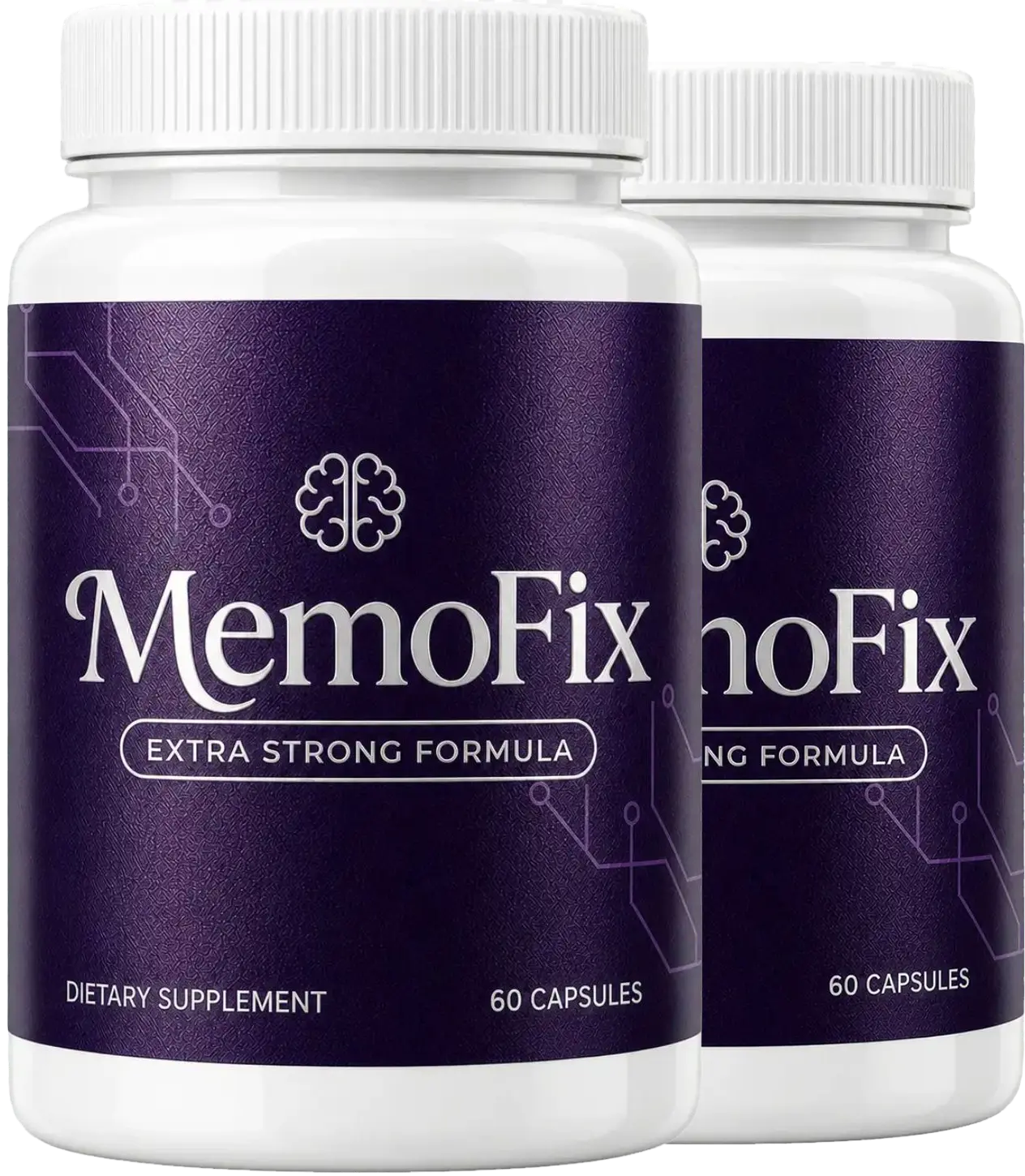 MemoFix memory and focus support supplement bottle